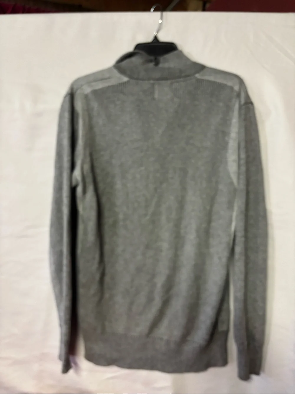 Trend Modern Fit Men’s Gray Half-Zip Sweater